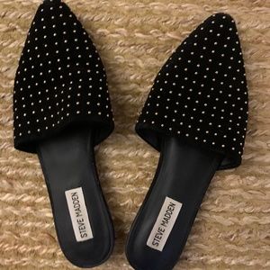 Steve Madden Studded Mules, Size 8
